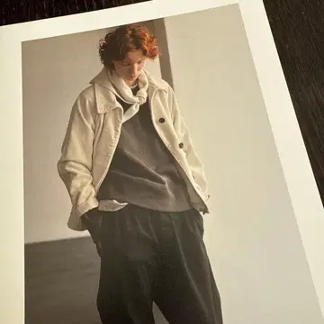 MHL 코듀로이 블루종