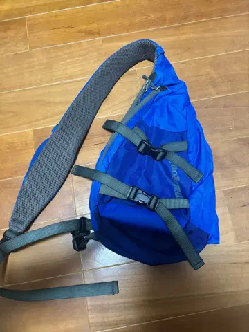 단종 Patagonia Atom 슬링 숄더백 파랑