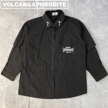 VOLCAN & APHRODITE 블랙 긴팔 셔츠 [ M ]