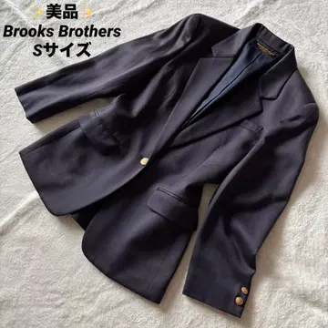 새상품급 브룩스브라더스 골드 버튼 테일러드 자켓 네이비 S
