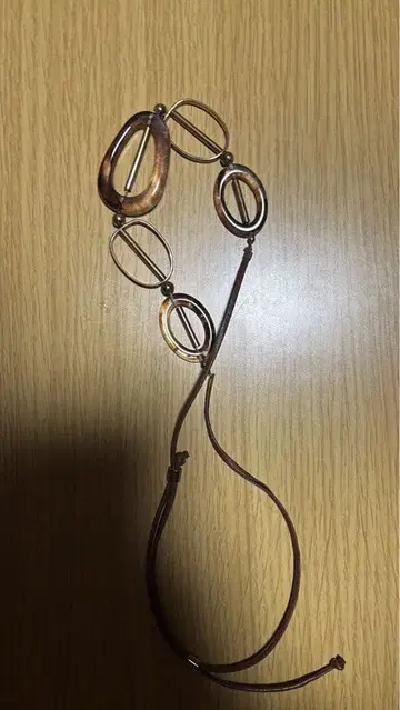 캐주얼 오벌 링크 목걸이