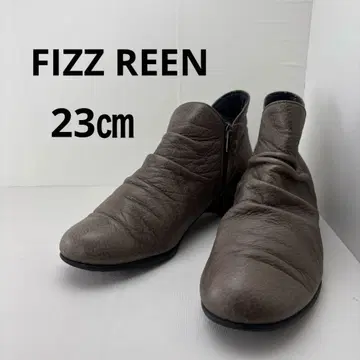 FIZZ REEN 피즈린 가죽 숏부츠