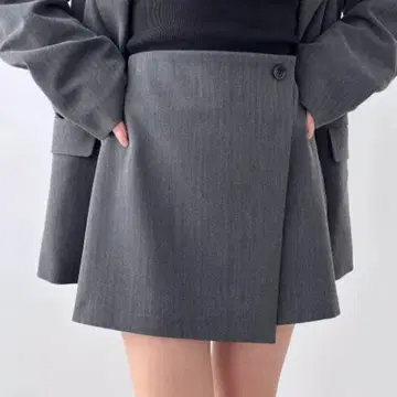 Heather 헤더 랩 디자인 미니 스커트 숏팬츠