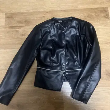ZARA 가죽 자켓