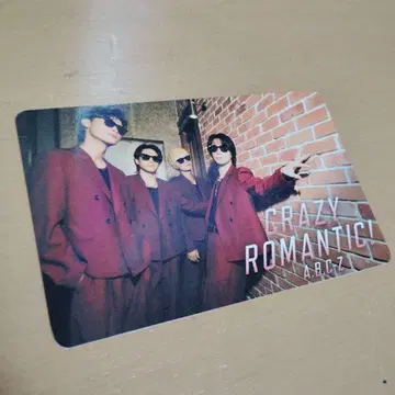 A.B.C-Z CRAZY ROMANTIC! 미사용 캠페인 카드 1장