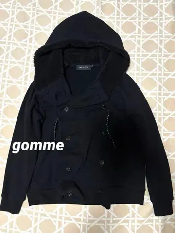 컨디션 최상-gomme 후드티 블랙