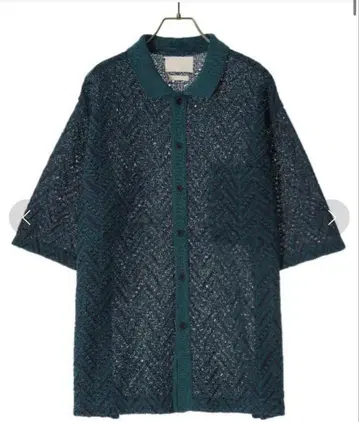 YOKE HERRINGBONE MESH SHIRT S/S