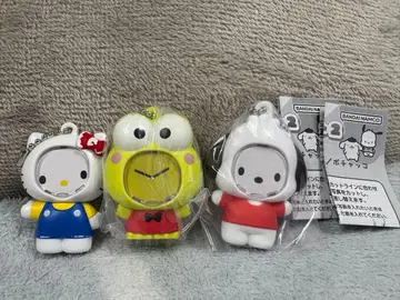 산리오 캐릭터즈 사진 프레임 마스코트 3개 세트