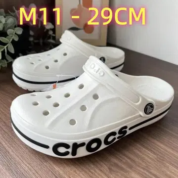 crocs 화이트 사보 샌들 M11 29CM 1