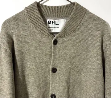 MHL. 코튼 울 가디건 L 남성용 여성용