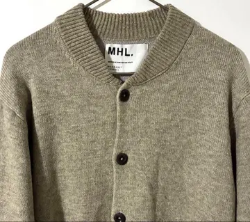 MHL. 코튼 울 가디건 L 남성용 여성용