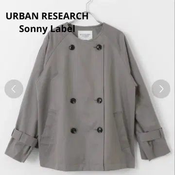 URBAN RESEARCH Sonny Label 노카라 트렌치코트