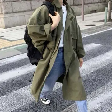 CANAL JEAN via j(비아제이) 밀리터리 코트