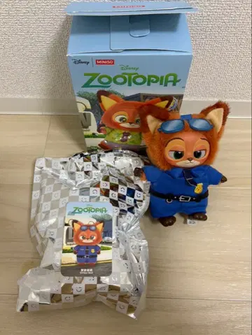 Disney 주토피아 피규어 3개 세트 miniso