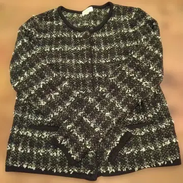 [ 매킨토시 ] 필로소피 트위드풍 니트 자켓 가디건