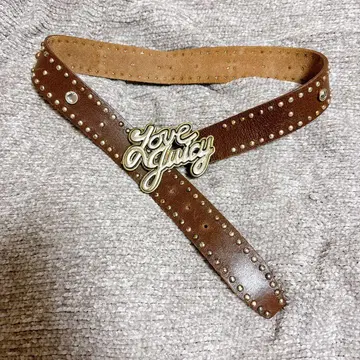 쥬시 꾸뛰르 가죽 벨트