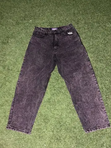 Labros 라브로스 보라색 블랙 데님