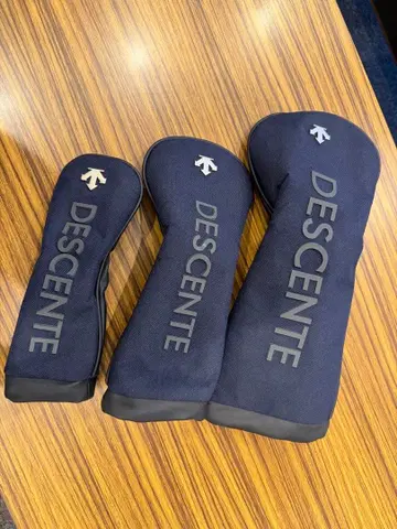 DESCENTE 골프헤드커버 3개 세트