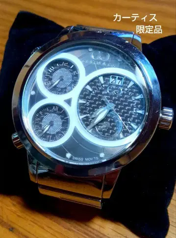 커티스 빅 타임 월드 리미티드 에디션 한정품 손목시계 작동
