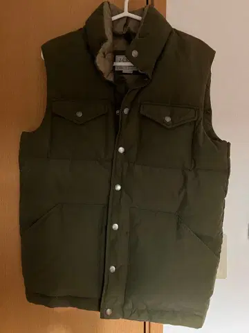 J.CREW 다운 베스트 S 올리브