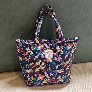 새상품 아리엘 시스터즈 인어공주 토트백 퀼팅