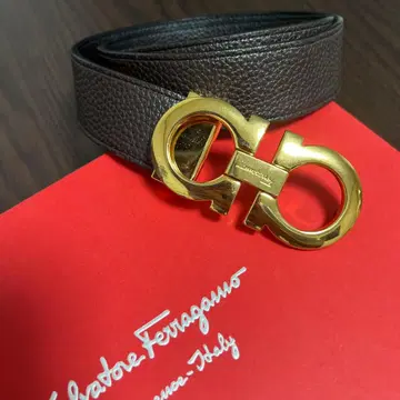 Ferragamo 다크 브라운 벨트