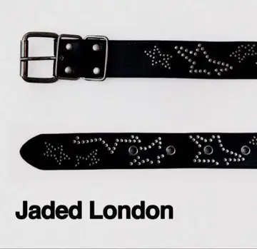 Jaded London 스터드 블랙 벨트