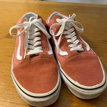 Vans 핑크 스웨이드 스니커즈