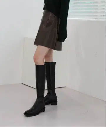스퀘어토 롱부츠
