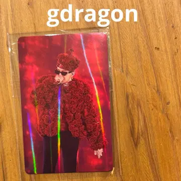 G-DRAGON 지용 입장 혜택 홀로그램 포토 카드 영화 3