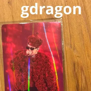 G-DRAGON 지용 입장 혜택 홀로그램 포토 카드 영화 3