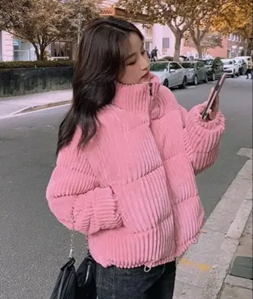 코듀로이 다운