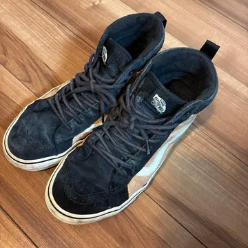 Vans 하이컷 스니커즈 블랙/베이지