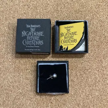 나이트메어 비포 크리스마스 잭 귀걸이 실버 JAP 공방 디즈니