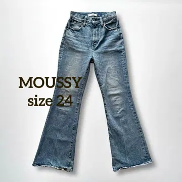 1571 MOUSSY (마우지) MVS 플레어 데님 팬츠 24