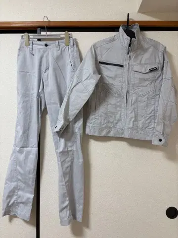 BURTLE 라이트 그레이 작업복