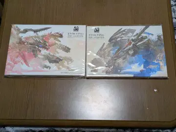 2종 세트 ZOIDS 대조이드박람회 40주년 키 비주얼 아트 보드