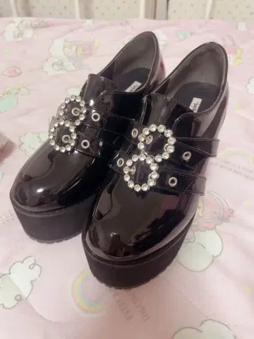 attagirl 블랙 플랫폼 신발