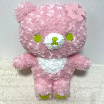 리락쿠마 벚꽃말차 로즈 보아 DX 봉제 인형