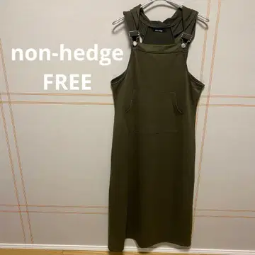 non-hedge 논헤지 후드 부착 살로펫 올리브 그린 카키
