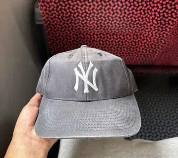 90s 빈티지 NY 로고 캡 얕은 디자인