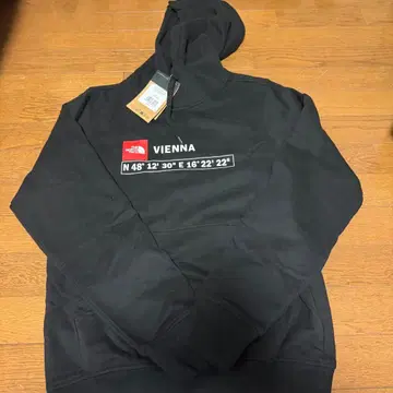 THE NORTH FACE 블랙 후드티 트레이닝복 XS VIENNA
