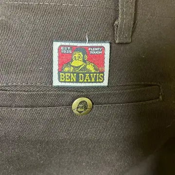 USA 제조 90s~ BEN DAVIS 프리스코 팬츠 브라운 40