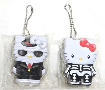 헬로키티 키링 미라 스켈레톤 KITTY 키티 틴 케이스
