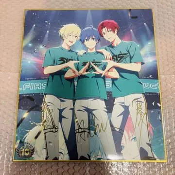 SideM C.FIRST 10th Anniversary 개최 기념 색지