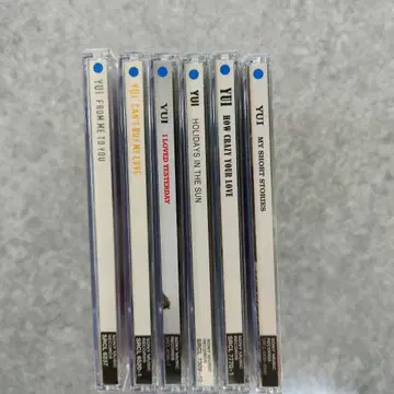 YUI 앨범 6장 세트