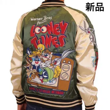 [새상품] 스카잔 루니 툰즈 [티비 새터데이] 럭셔리 자수 L 사이즈