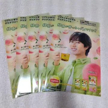 립톤 아베 료헤이 클리어 파일 5매