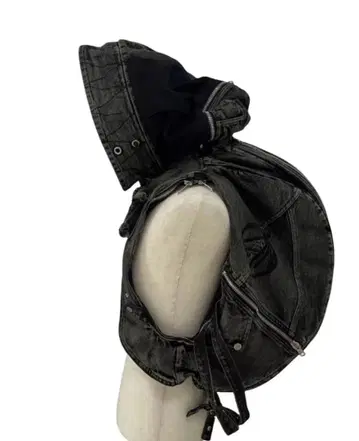 NO/FAITH STUDIOS DENIM HOOD BACKPACK