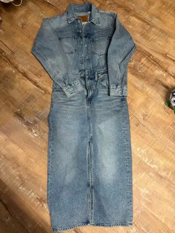 Levi's 라이트 블루 데님 원피스 24